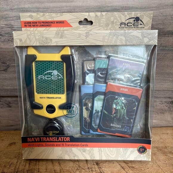 Disney Avatar Na'vi Translator Toy with Translation Cards New in Box - Picture 1 of 6